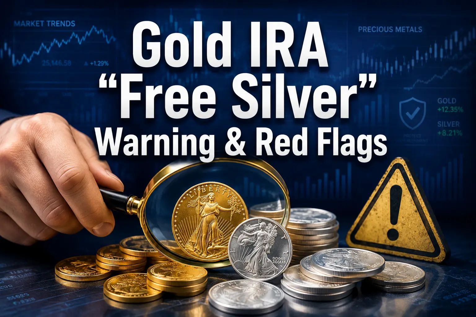 Gold IRA free silver warning and dealer red flags for retirement savers