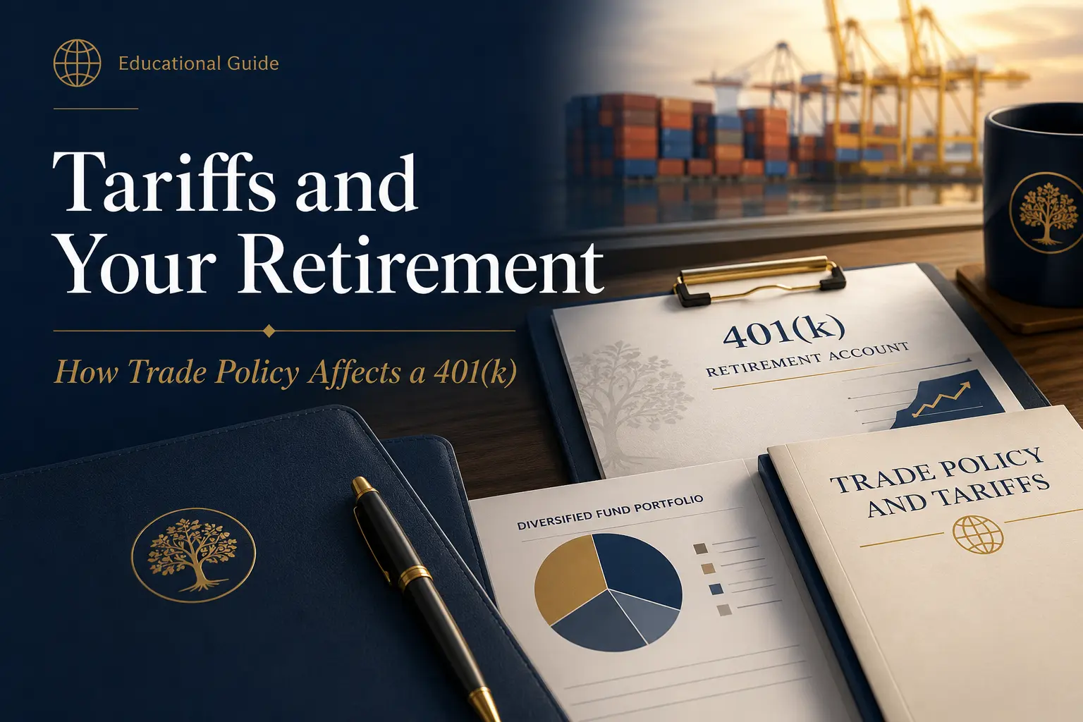 Tariffs and your retirement: how trade policy affects a 401(k) — educational guide