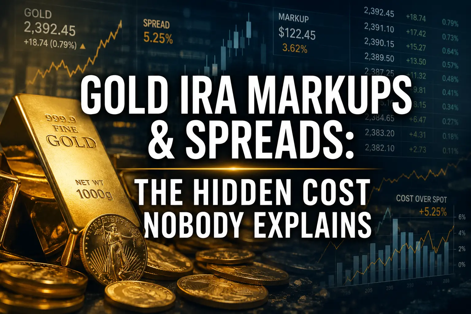Gold IRA Dealer Markup Data